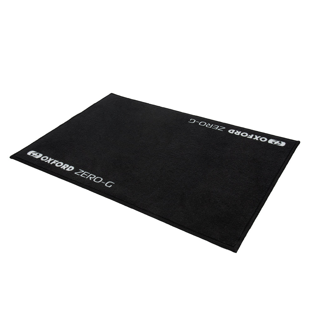 Oxford Garage Door Mat Black With Zero-G Logo - 90 x 60cm FREE 1 YEAR Returns, FREE UK Delivery | ThrottleChimp