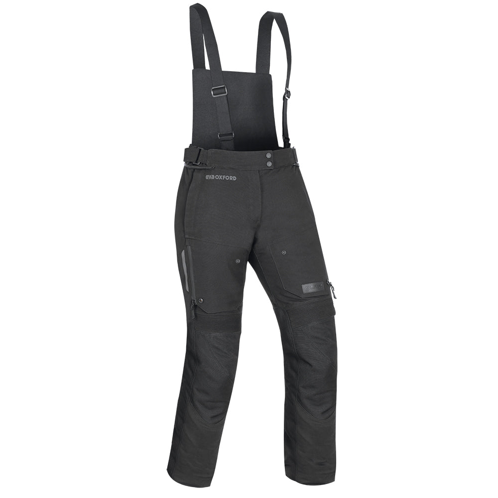 Oxford Mondial Ladies Textile Trouser Tech Black FREE 1 YEAR Returns, FREE UK Delivery | ThrottleChimp