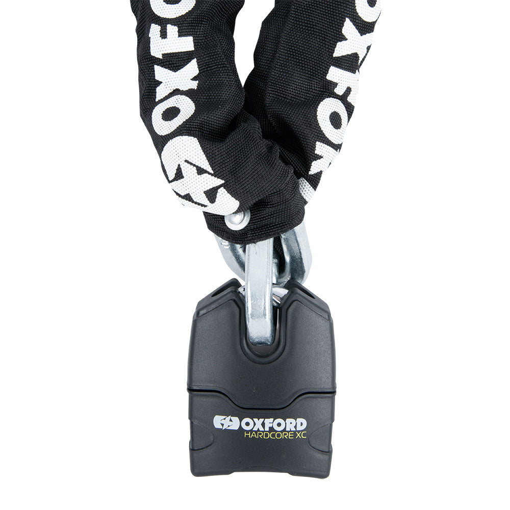Oxford HardcoreXC13 Chain lock Black FREE 1 YEAR Returns, FREE UK Delivery | ThrottleChimp
