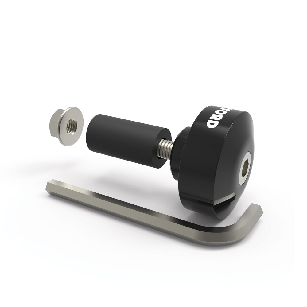 Oxford Handlebar BarEnds 1 Black FREE 1 YEAR Returns, FREE UK Delivery | ThrottleChimp