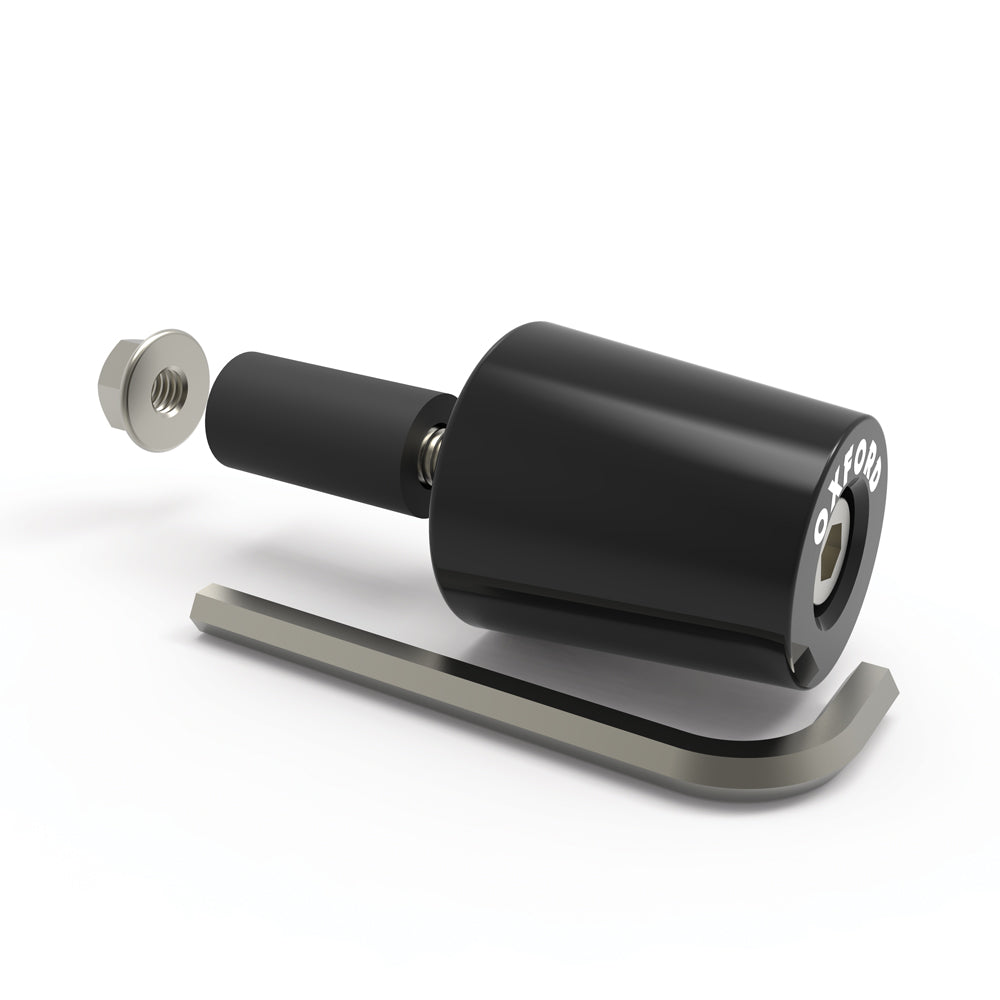Oxford Handlebar BarEnds 3 Black FREE 1 YEAR Returns, FREE UK Delivery | ThrottleChimp