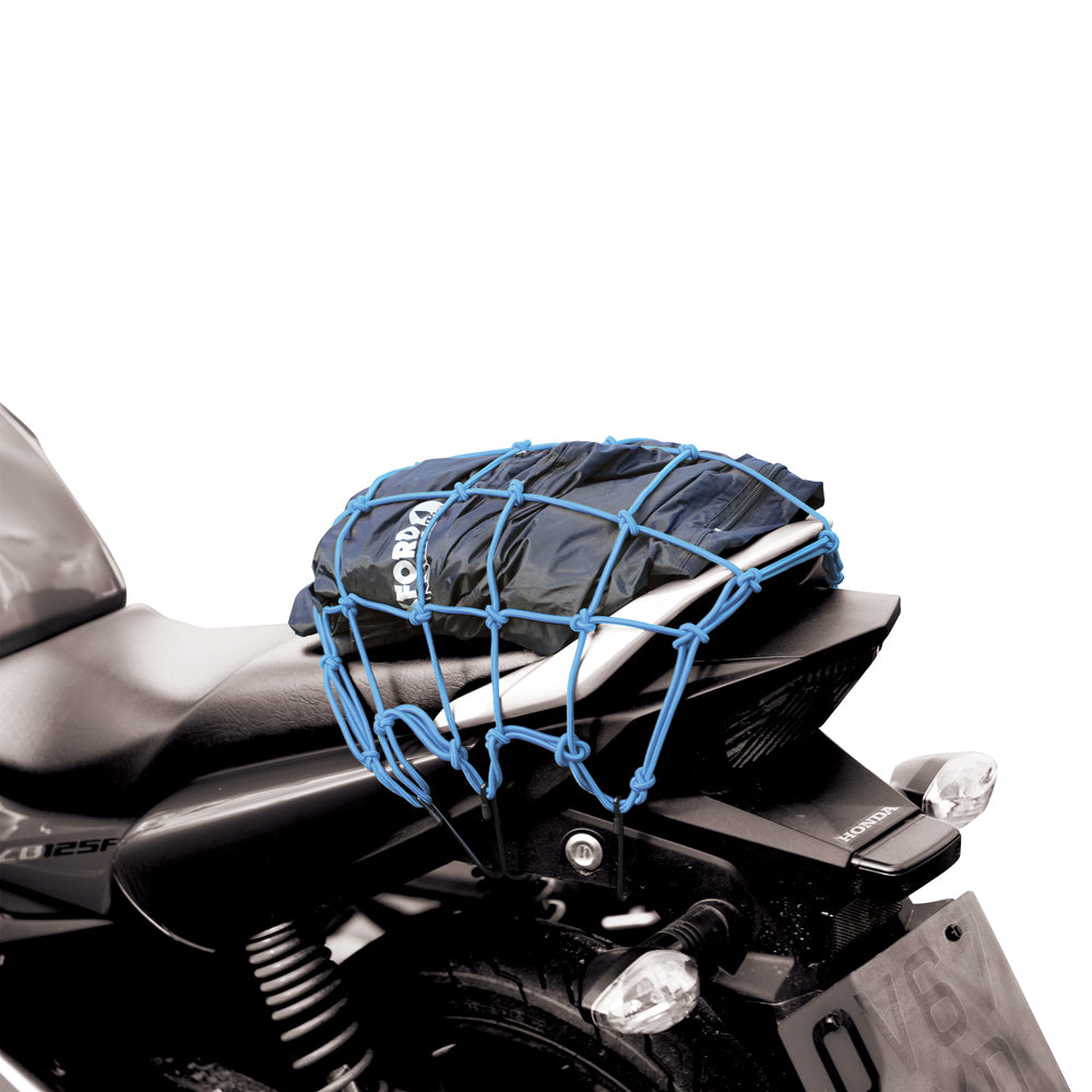 Oxford Cargo Net Blue FREE 1 YEAR Returns, FREE UK Delivery | ThrottleChimp