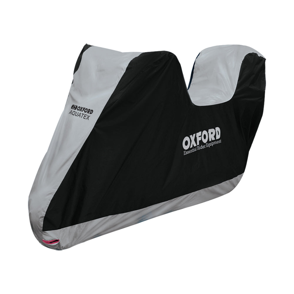 Oxford Aquatex Top Box Black / Silver FREE 1 YEAR Returns, FREE UK Delivery | ThrottleChimp