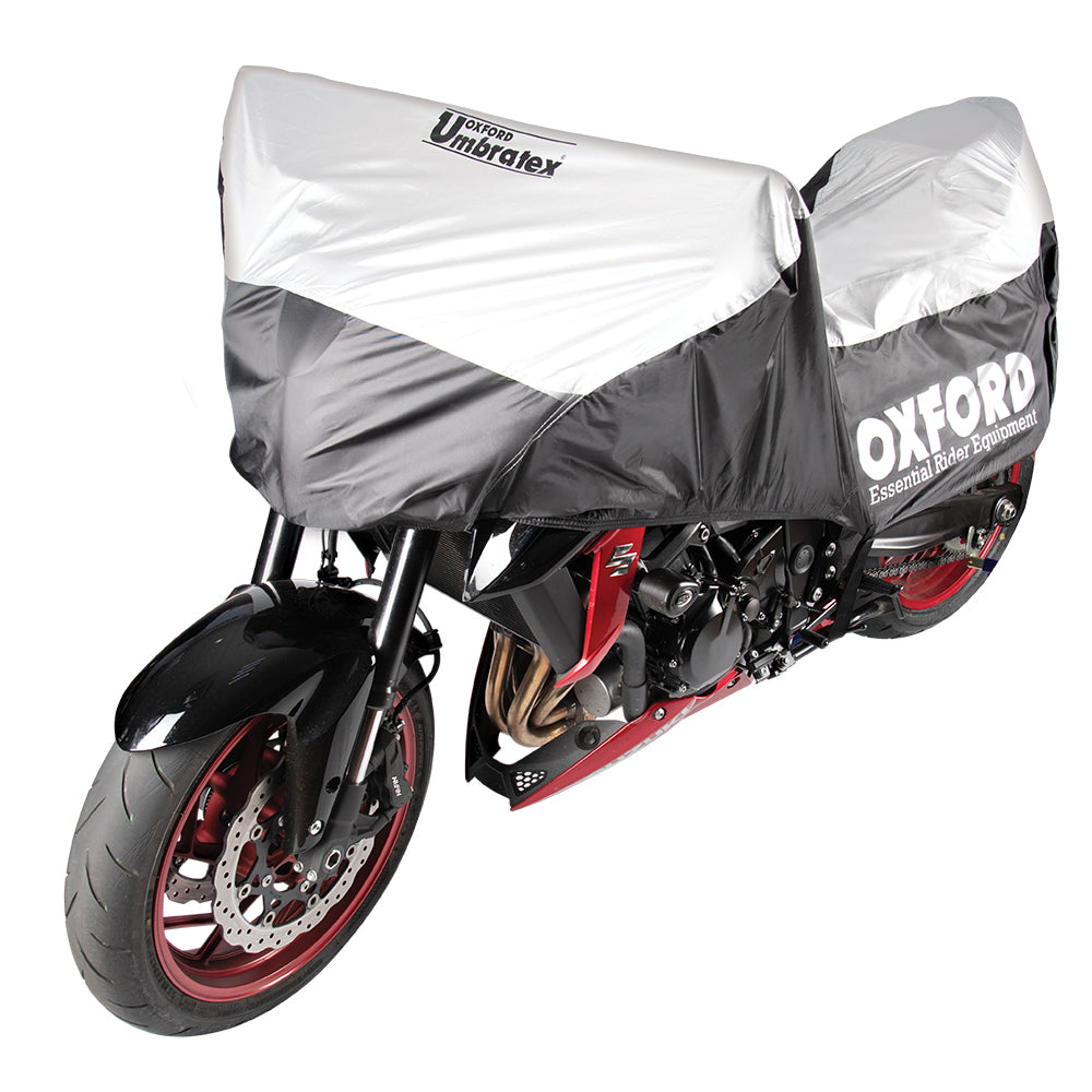 Oxford Umbratex Cover Black / Silver FREE 1 YEAR Returns, FREE UK Delivery | ThrottleChimp