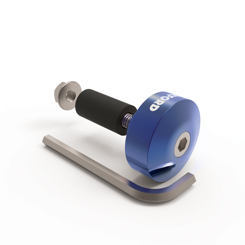 Oxford Handlebar BarEnds 1 Blue FREE 1 YEAR Returns, FREE UK Delivery | ThrottleChimp