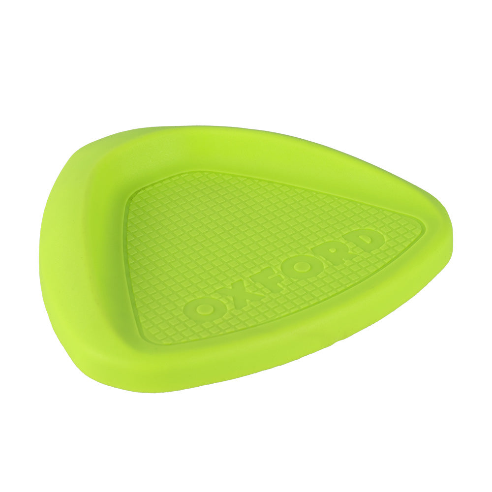 Oxford Magnimate Side Stand Support Fluo Green FREE 1 YEAR Returns, FREE UK Delivery | ThrottleChimp