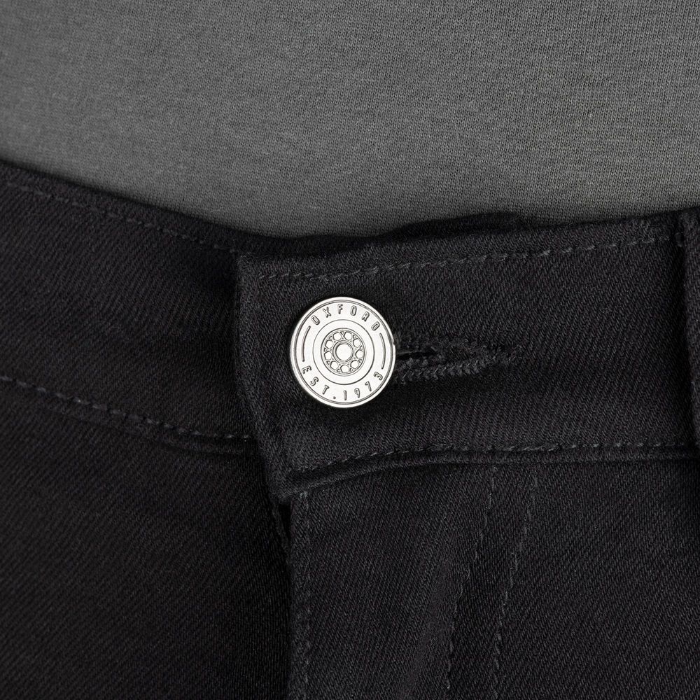 Oxford Original Approved Super Stretch Slim Fit Jeans Black FREE 1 YEAR Returns, FREE UK Delivery | ThrottleChimp