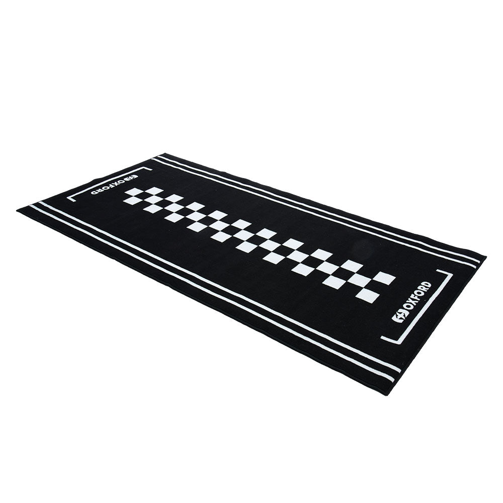 Oxford Cafe Workshop Mat Black - 200 x 100cm FREE 1 YEAR Returns, FREE UK Delivery | ThrottleChimp