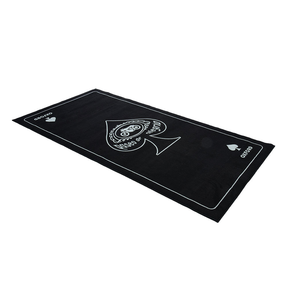 Oxford Scrambler Workshop Mat Black - 200 x 100cm FREE 1 YEAR Returns, FREE UK Delivery | ThrottleChimp