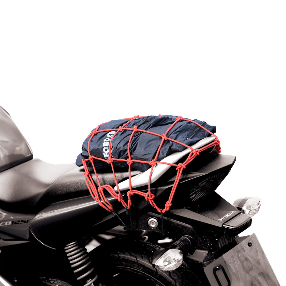 Oxford Cargo Net Red FREE 1 YEAR Returns, FREE UK Delivery | ThrottleChimp