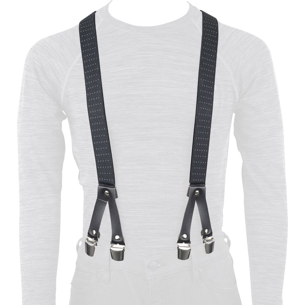 Oxford Riggers Trousers Braces Chic Black FREE 1 YEAR Returns, FREE UK Delivery | ThrottleChimp