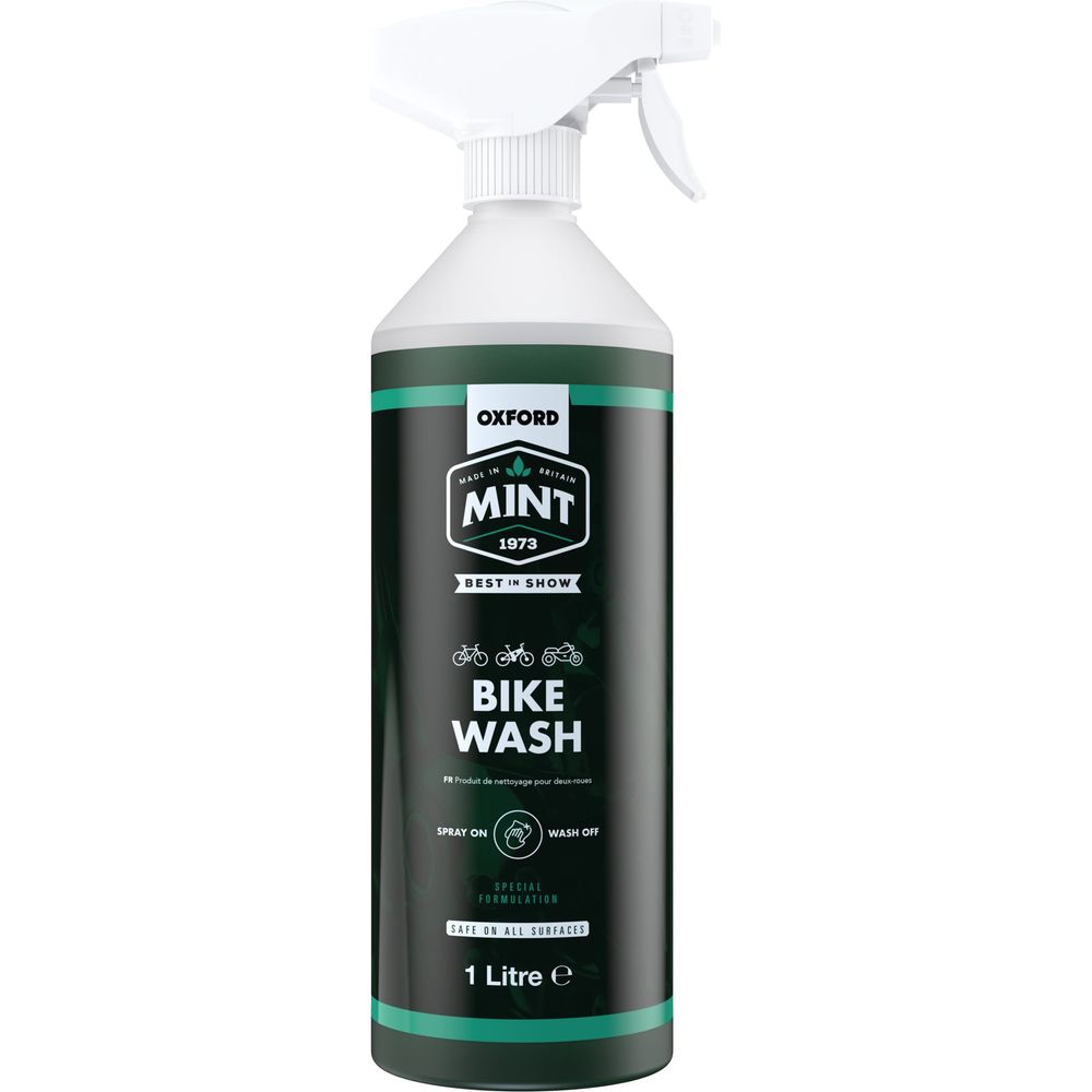 Oxford Mint Bike Wash - 1 Litres FREE 1 YEAR Returns, FREE UK Delivery | ThrottleChimp