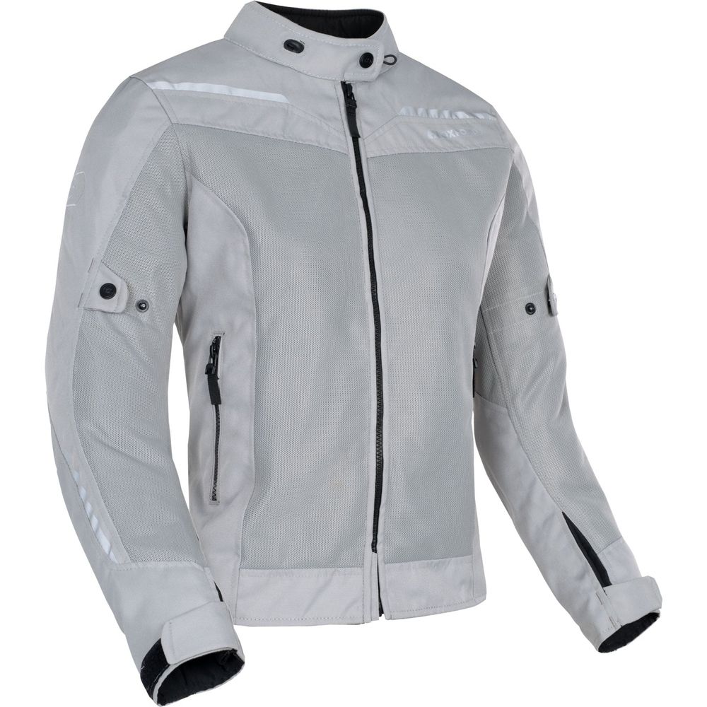 Oxford Arizona 1.0 Air Ladies Textile Jacket Arctic FREE 1 YEAR Returns, FREE UK Delivery | ThrottleChimp