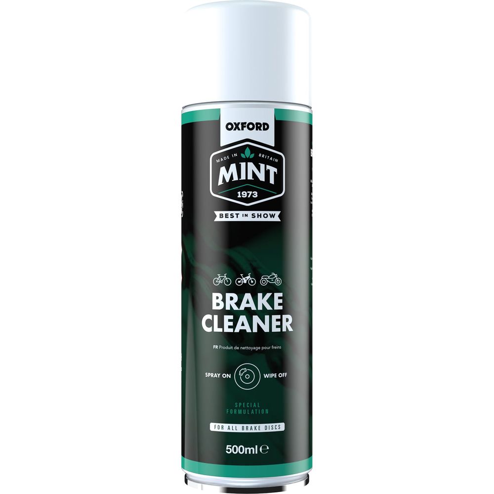 Oxford Mint Brake Cleaner - 500ml FREE 1 YEAR Returns, FREE UK Delivery | ThrottleChimp
