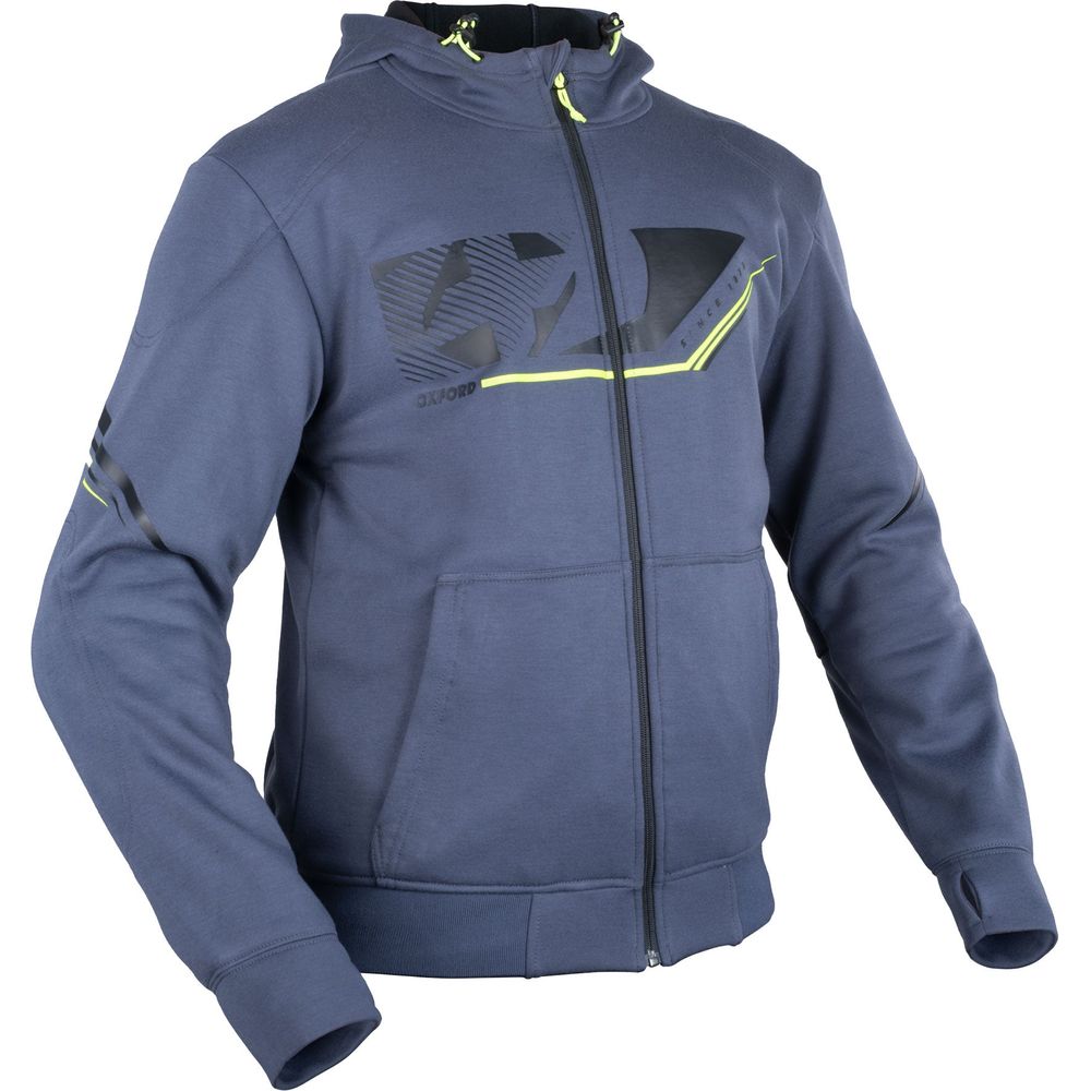 Oxford Super 2.0 Hoodie Sports Grey FREE 1 YEAR Returns, FREE UK Delivery | ThrottleChimp