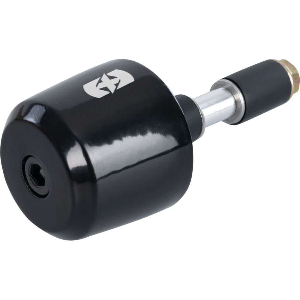 Oxford CS255 Carbon Steel Bar End Weights Black For Handlebars - 255g FREE 1 YEAR Returns, FREE UK Delivery | ThrottleChimp