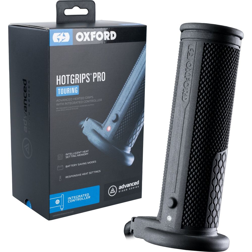Oxford Pro Touring HotGrips Black FREE 1 YEAR Returns, FREE UK Delivery | ThrottleChimp