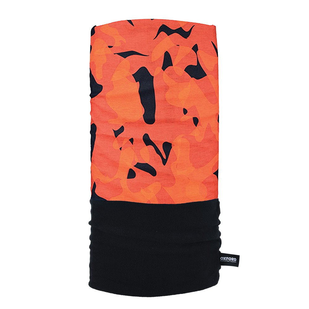 Oxford Snug Thermal Head & Neckwear Havoc Orange FREE 1 YEAR Returns, FREE UK Delivery | ThrottleChimp