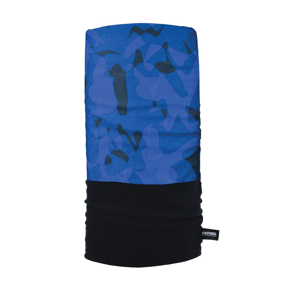 Oxford Snug Thermal Head & Neckwear Havoc Blue FREE 1 YEAR Returns, FREE UK Delivery | ThrottleChimp