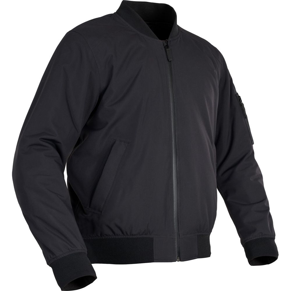 Oxford Bomber Dry2Dry Textile Jacket Black FREE 1 YEAR Returns, FREE UK Delivery | ThrottleChimp