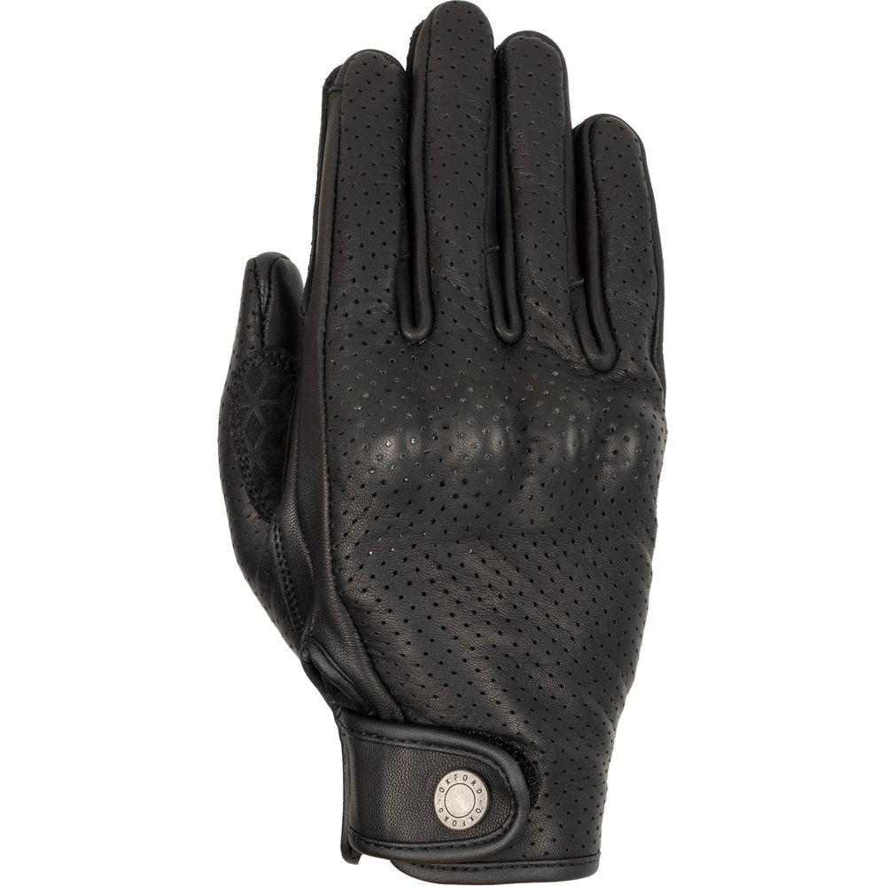 Oxford Henlow Air Ladies Leather Gloves Black FREE 1 YEAR Returns, FREE UK Delivery | ThrottleChimp