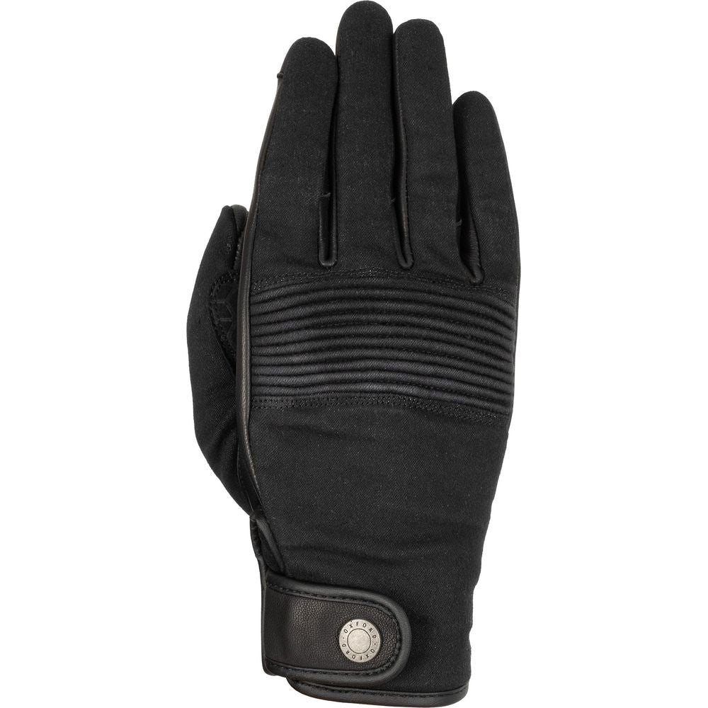 Oxford Kickback Ladies Textile Gloves Black FREE 1 YEAR Returns, FREE UK Delivery | ThrottleChimp