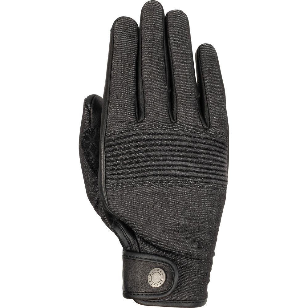 Oxford Kickback Ladies Textile Gloves Charcoal Grey FREE 1 YEAR Returns, FREE UK Delivery | ThrottleChimp