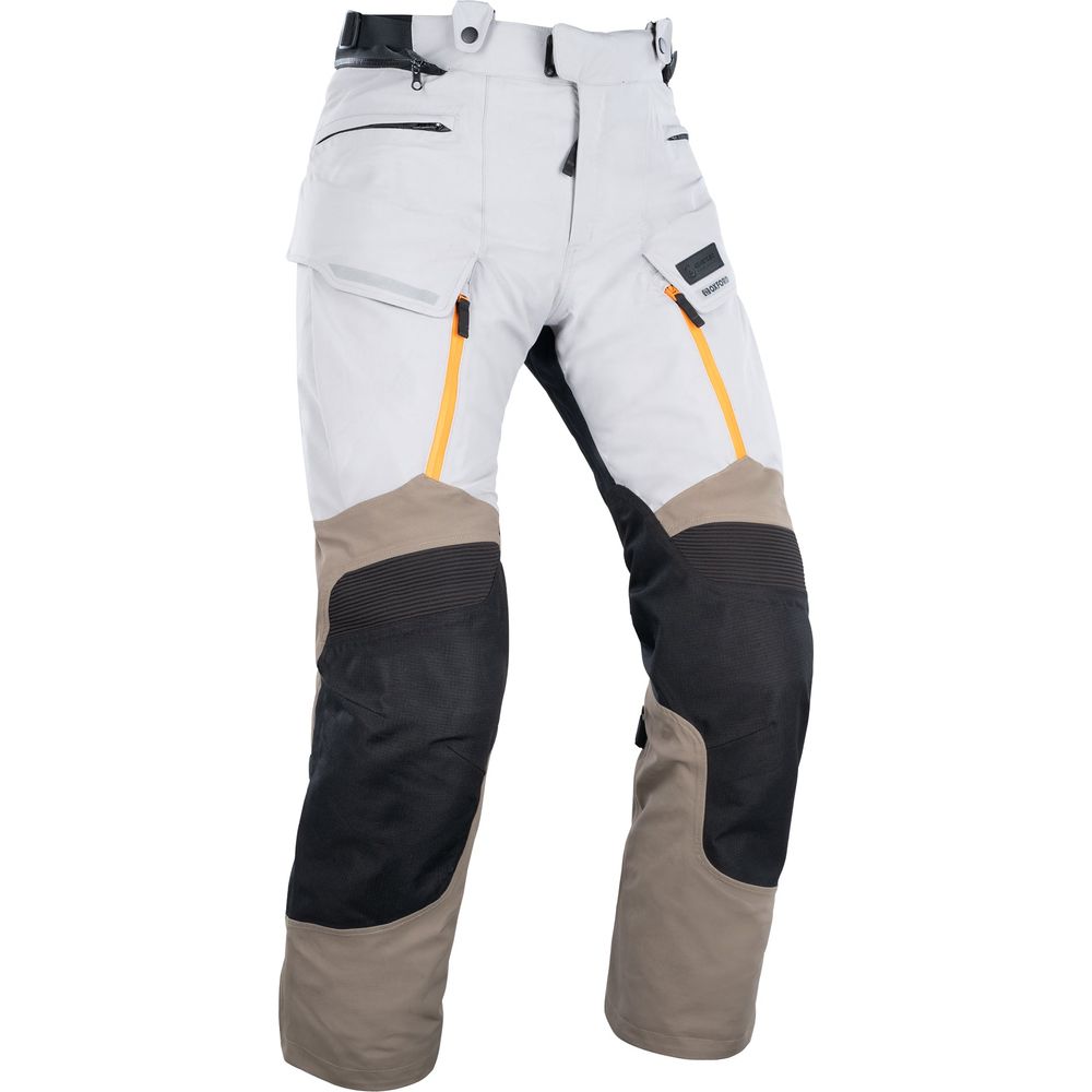 Oxford Stormland Dry2Dry Textile Trouser Desert / Black / Orange FREE 1 YEAR Returns, FREE UK Delivery | ThrottleChimp