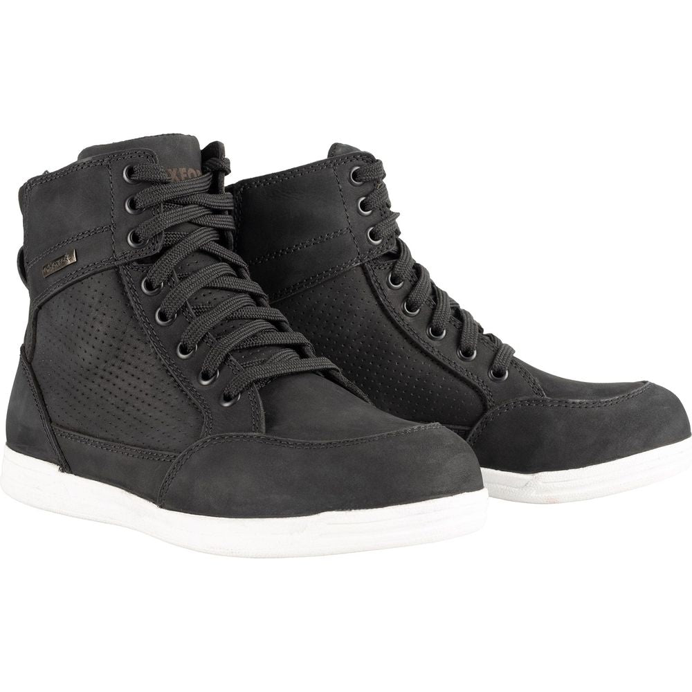 Oxford Kickback Air Ladies Summer Boots Black FREE 1 YEAR Returns, FREE UK Delivery | ThrottleChimp