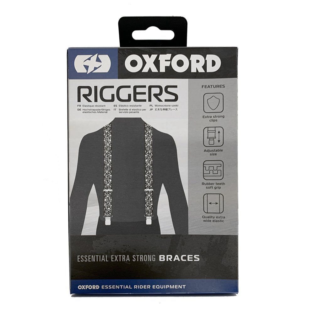 Oxford Riggers Trousers Braces Skulls FREE 1 YEAR Returns, FREE UK Delivery | ThrottleChimp