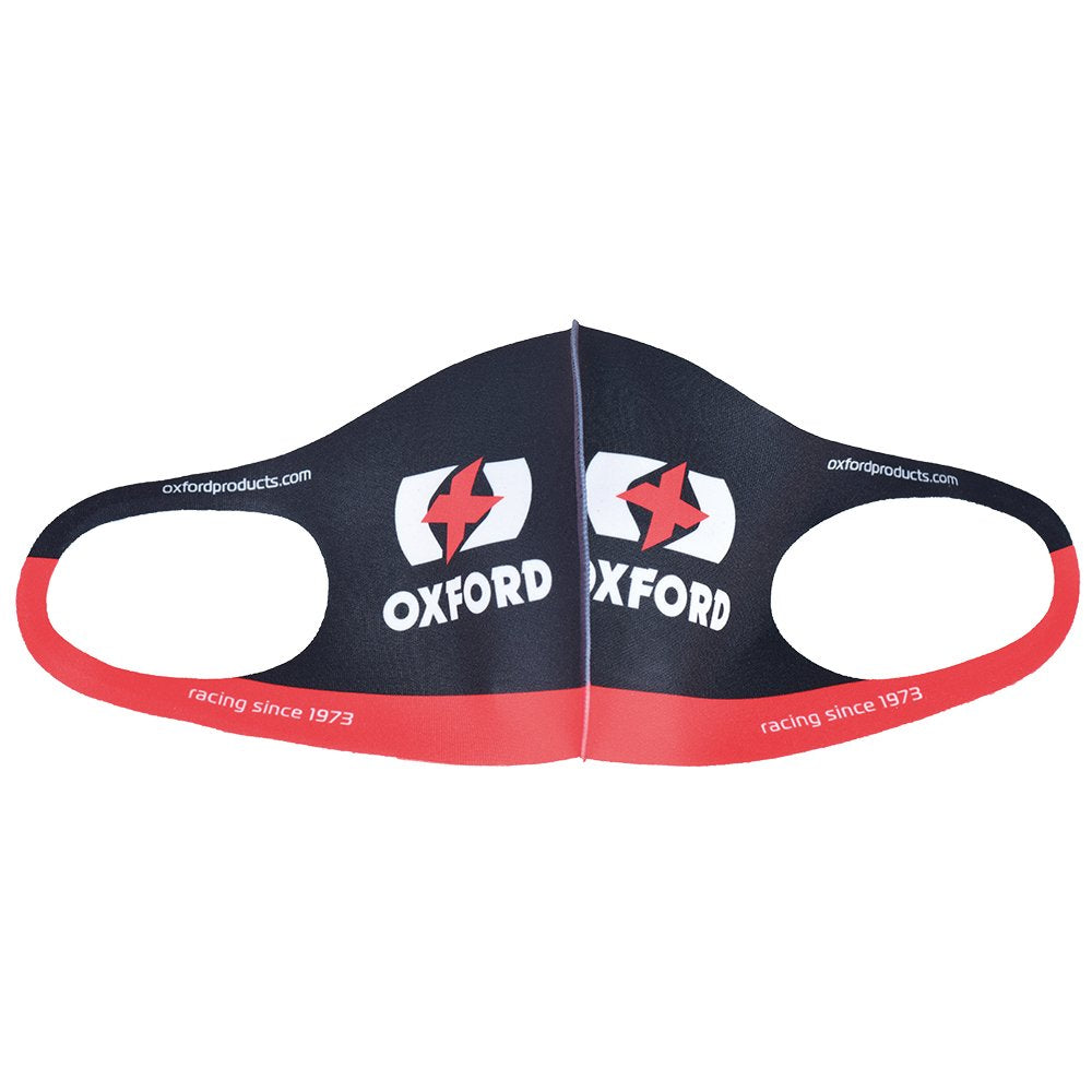 Oxford Team Face Mask Black FREE 1 YEAR Returns, FREE UK Delivery | ThrottleChimp
