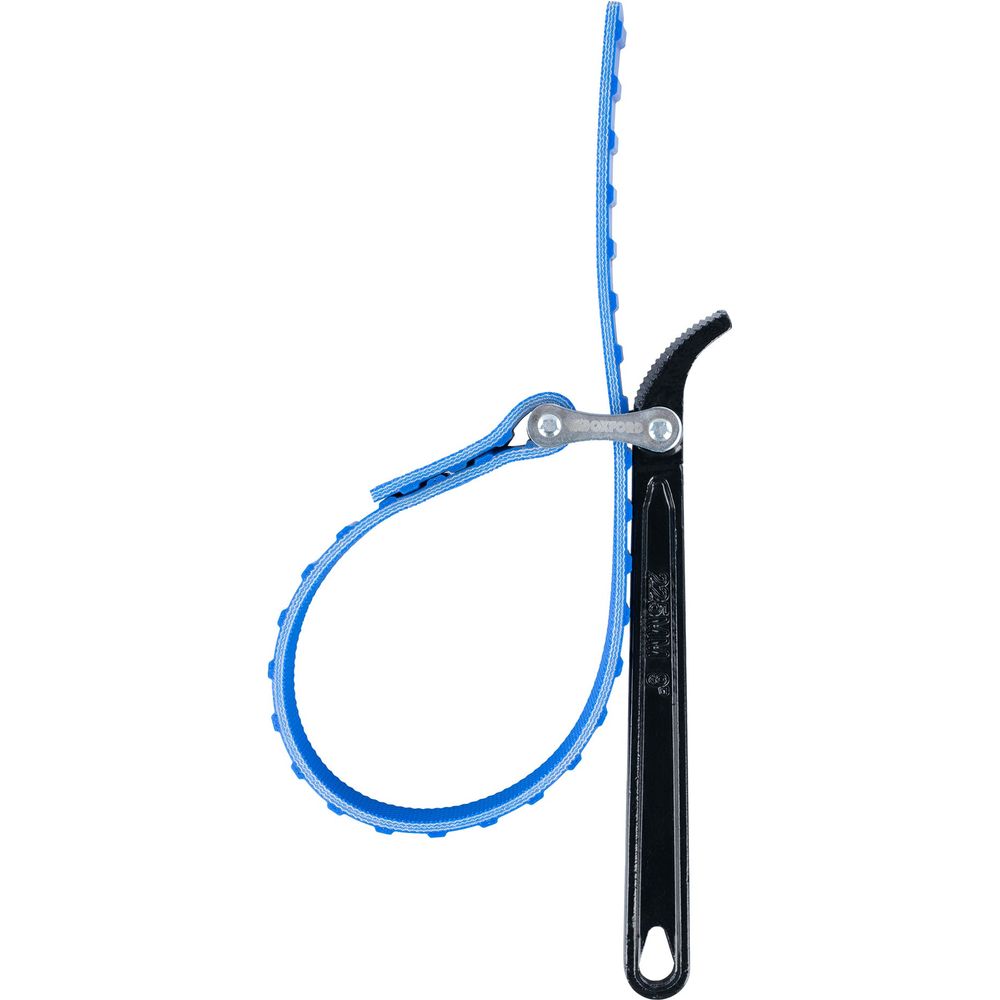 Oxford Strap Wrench Blue / Black For Oil Filters - 50 - 120mm FREE 1 YEAR Returns, FREE UK Delivery | ThrottleChimp