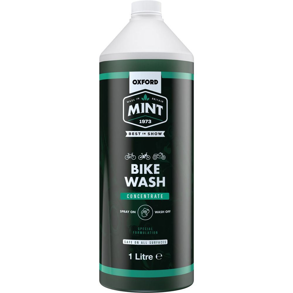 Oxford Mint Bike Wash Concentrate Cleaner - 1 Litre FREE 1 YEAR Returns, FREE UK Delivery | ThrottleChimp