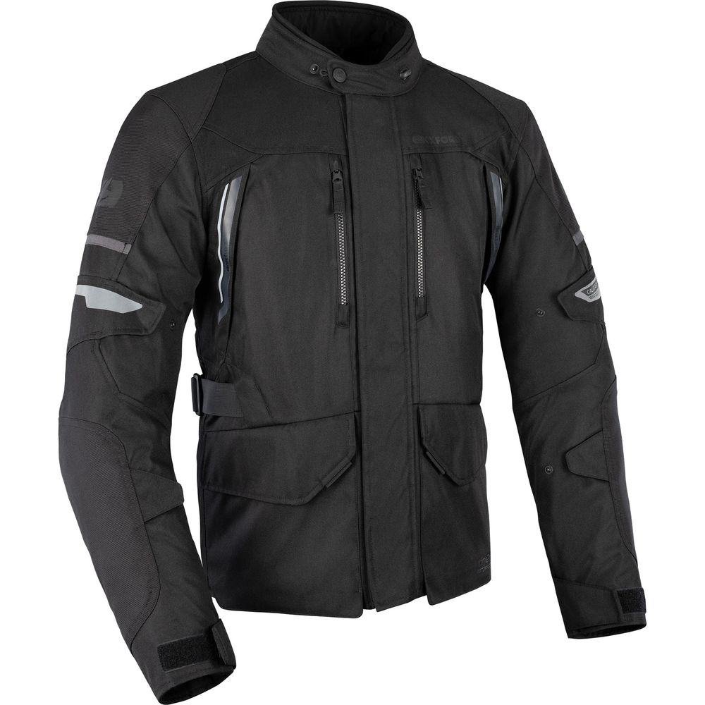 Oxford Calgary 2.0 Dry2Dry Textile Jacket Black FREE 1 YEAR Returns, FREE UK Delivery | ThrottleChimp