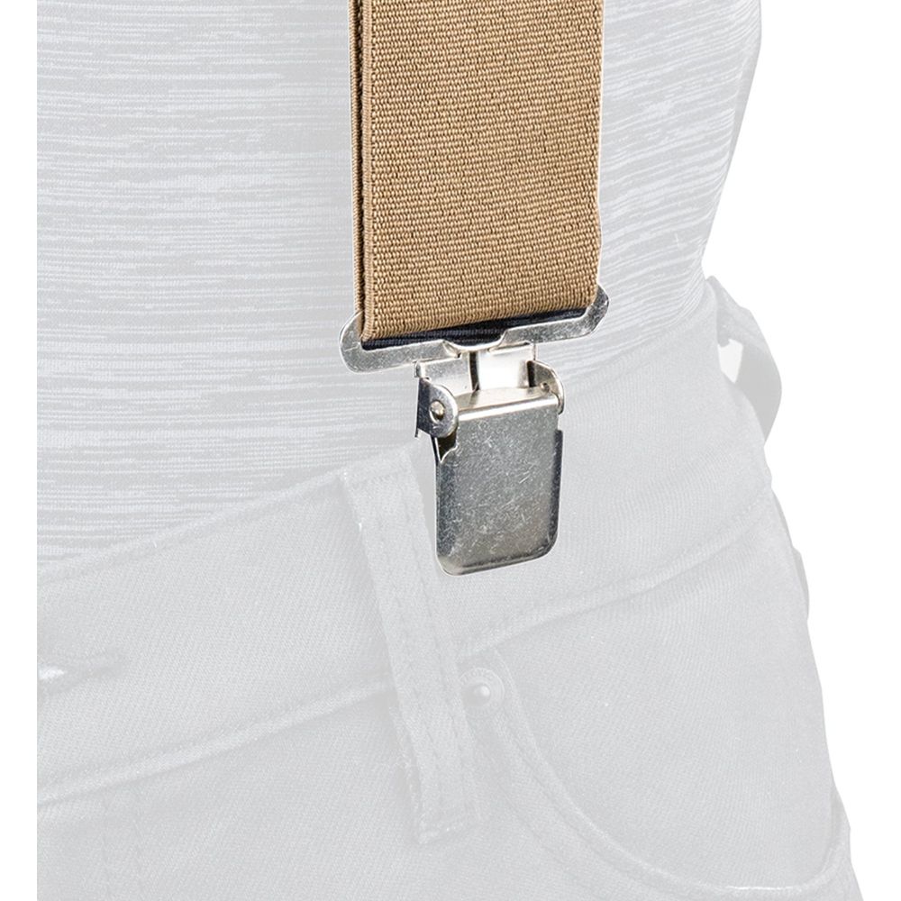 Oxford Riggers Trousers Braces Khaki FREE 1 YEAR Returns, FREE UK Delivery | ThrottleChimp