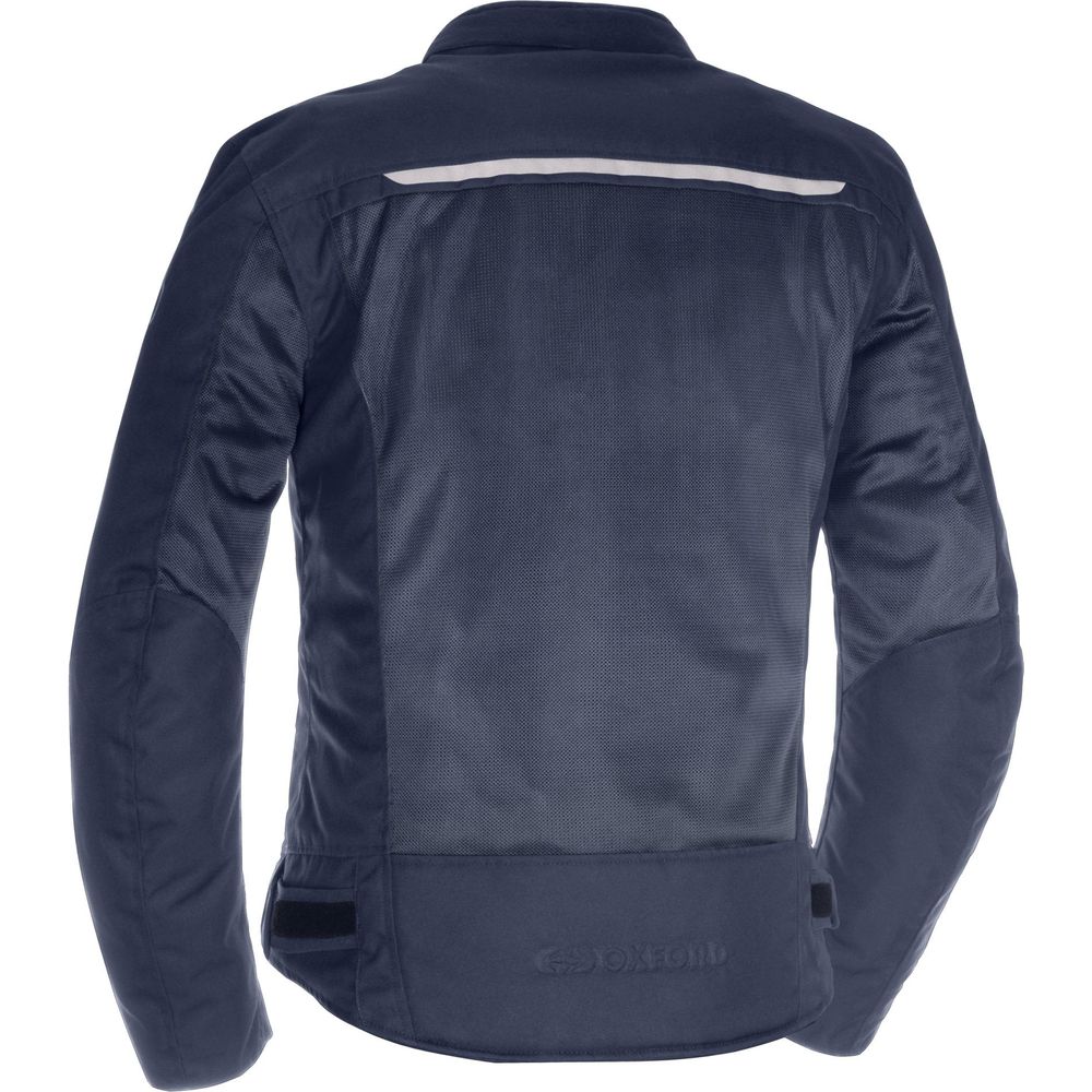 Oxford Arizona 1.0 Air Textile Jacket Navy FREE 1 YEAR Returns, FREE UK Delivery | ThrottleChimp