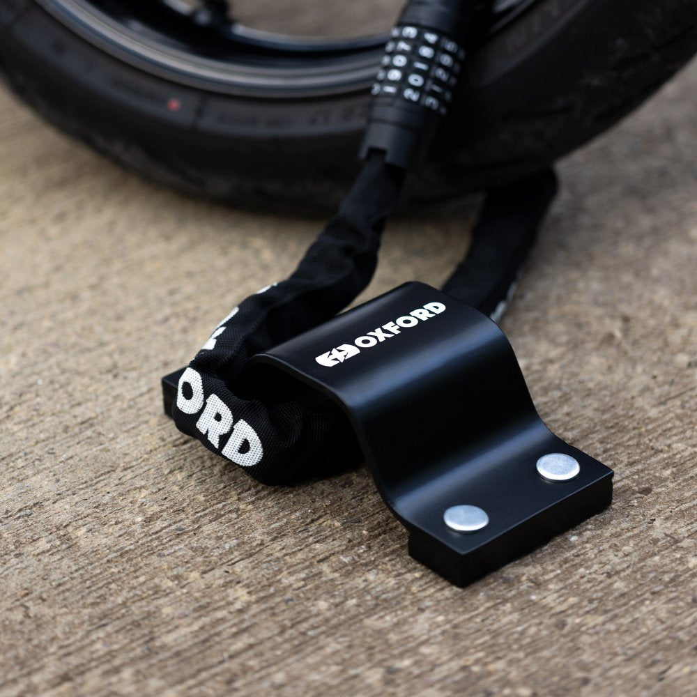 Oxford Strike Force Ground & Wall Anchor Kit Black FREE 1 YEAR Returns, FREE UK Delivery | ThrottleChimp