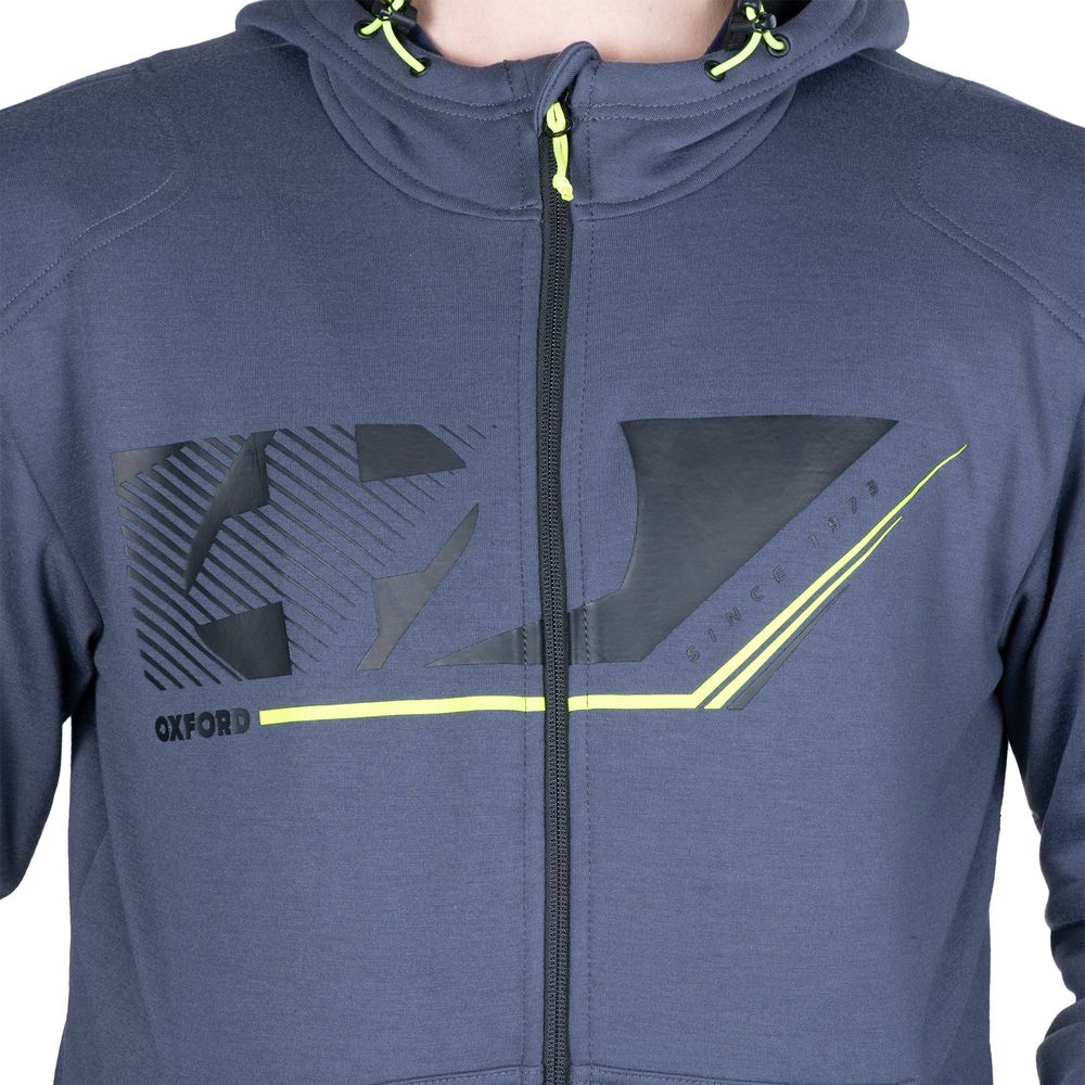 Oxford Super 2.0 Hoodie Sports Grey FREE 1 YEAR Returns, FREE UK Delivery | ThrottleChimp