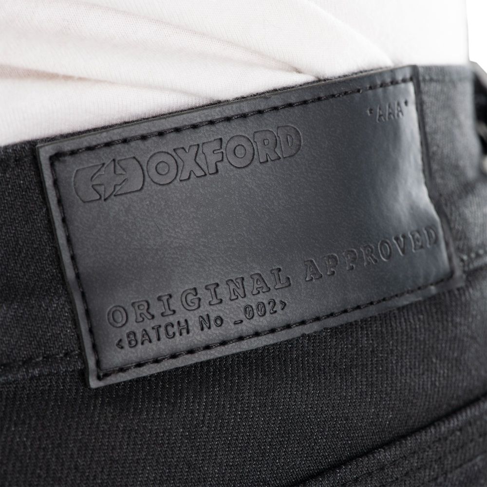 Oxford Original Approved AAA Straight Fit Jeans Black FREE 1 YEAR Returns, FREE UK Delivery | ThrottleChimp