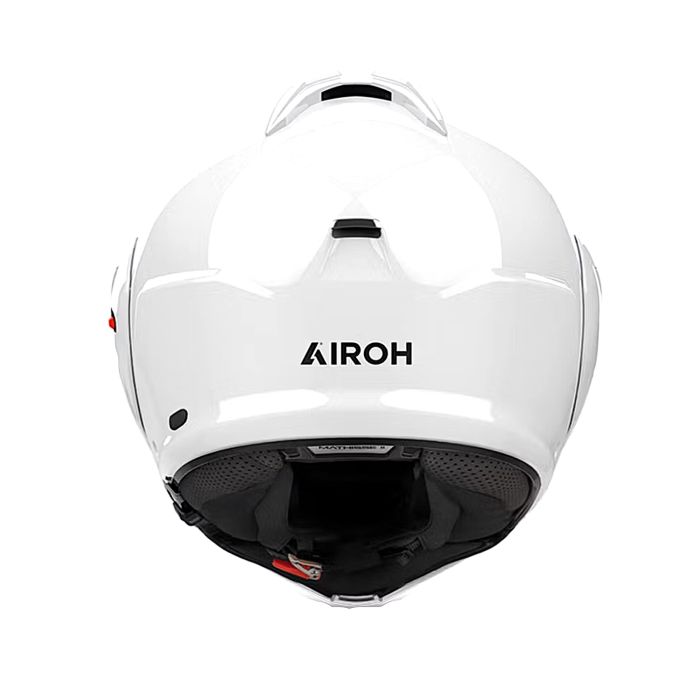 Airoh Mathisse 2 Flip Up Helmet Color Gloss White FREE 1 YEAR Returns, FREE UK Delivery | ThrottleChimp