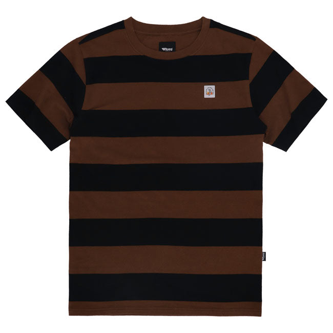 Roeg Billy T-Shirt Brown / Black FREE 1 YEAR Returns, FREE UK Delivery | ThrottleChimp