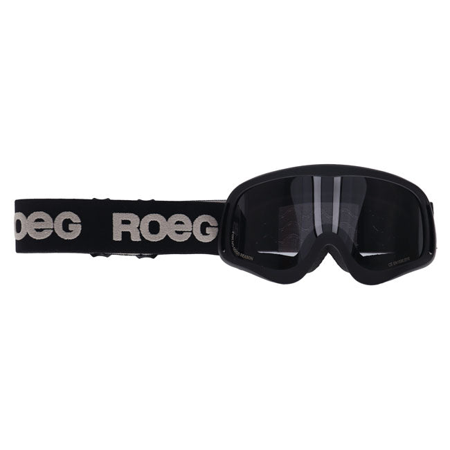 Roeg Peruna Logo Goggles Black FREE 1 YEAR Returns, FREE UK Delivery | ThrottleChimp