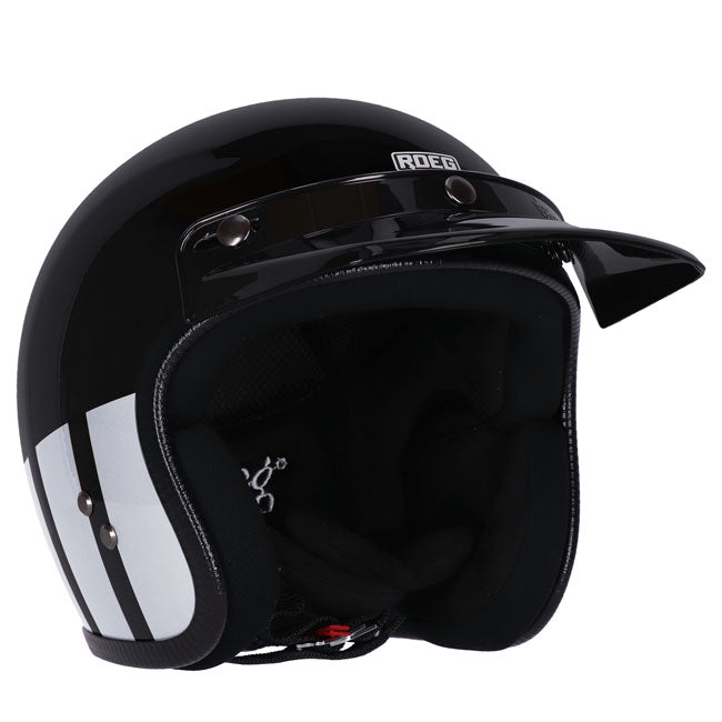 Roeg Jett Open Face Helmet Curbstone White FREE 1 YEAR Returns, FREE UK Delivery | ThrottleChimp