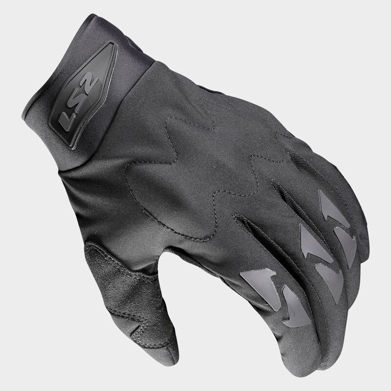 LS2 Hiker Textile Gloves Black FREE 1 YEAR Returns, FREE UK Delivery | ThrottleChimp