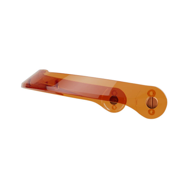 John Doe JD/One Helmet Short Peak Orange Transparent FREE 1 YEAR Returns, FREE UK Delivery | ThrottleChimp