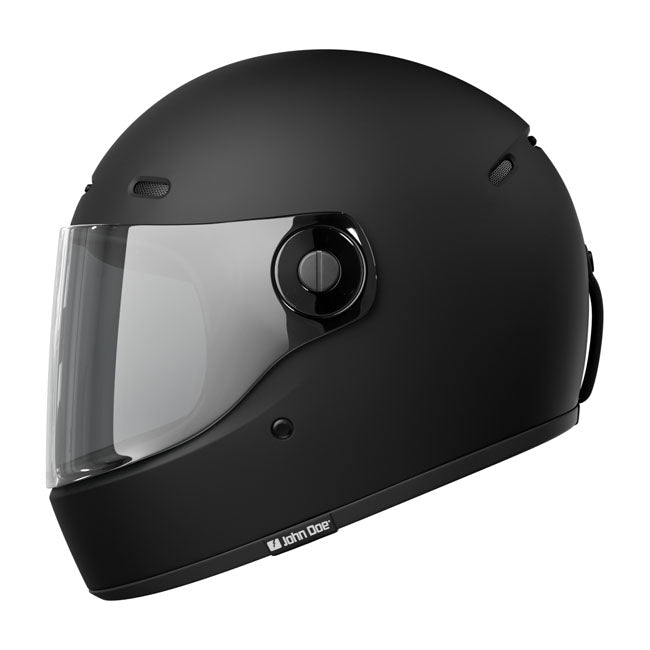 John Doe JD/One Frozen Full Face Helmet Black FREE 1 YEAR Returns, FREE UK Delivery | ThrottleChimp