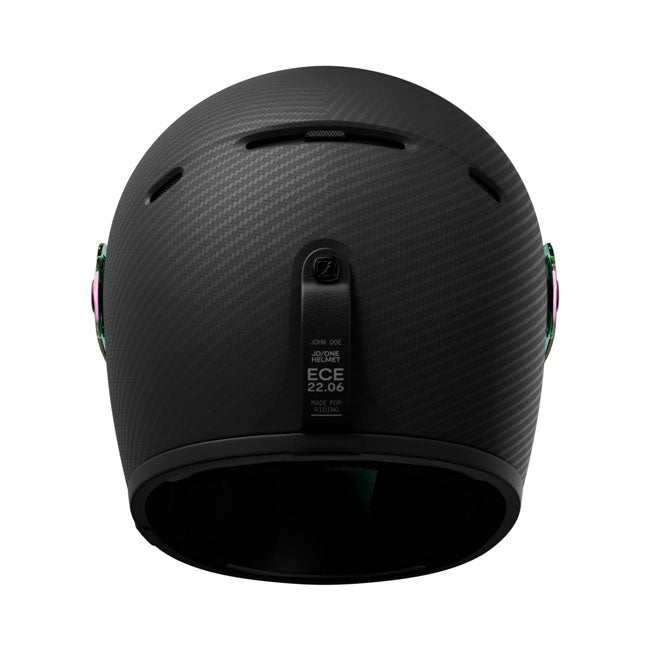 John Doe JD/One Frozen Full Face Helmet Carbon FREE 1 YEAR Returns, FREE UK Delivery | ThrottleChimp