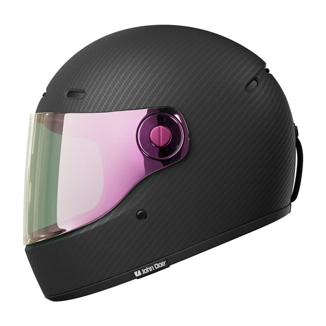 John Doe JD/One Frozen Full Face Helmet Carbon FREE 1 YEAR Returns, FREE UK Delivery | ThrottleChimp