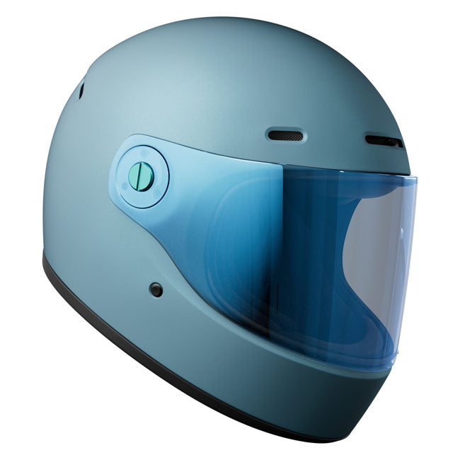 John Doe JD/One Frozen Full Face Helmet Steel Blue FREE 1 YEAR Returns, FREE UK Delivery | ThrottleChimp