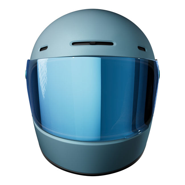 John Doe JD/One Frozen Full Face Helmet Steel Blue FREE 1 YEAR Returns, FREE UK Delivery | ThrottleChimp